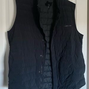 Vince Dark Blue Quilted Outerwear